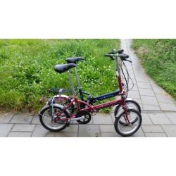 2 Handige vouwfietsen met 3 versnellingen.