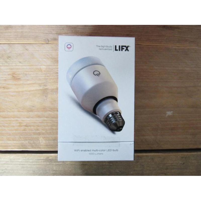 LIFX WiFi multi-color LED lamp