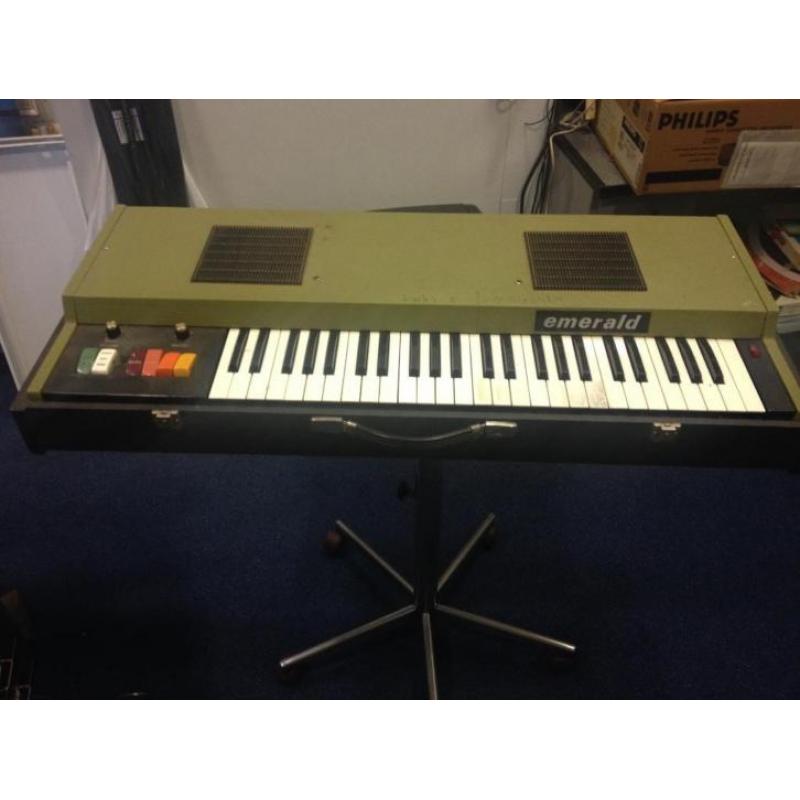 Vintage CRB Emerald portable orgel uit Italië