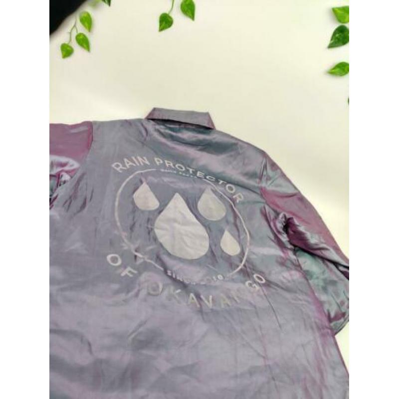 (Maat M) Daily Paper Purple Okavango Coach Bomber Jacket