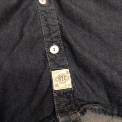 Tommy Hilfiger overmend blouse spijker maat L
