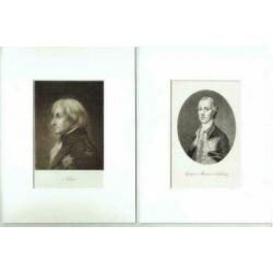 18 Gravures Horatio Nelson en Maritieme Portreten 1897