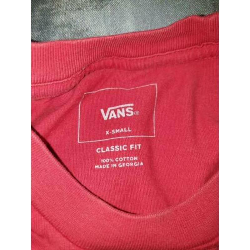 Vans t-shirt maat XS