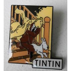 Kuifje pin speldje Kuifje en Bobbie uit Het gebroken oor