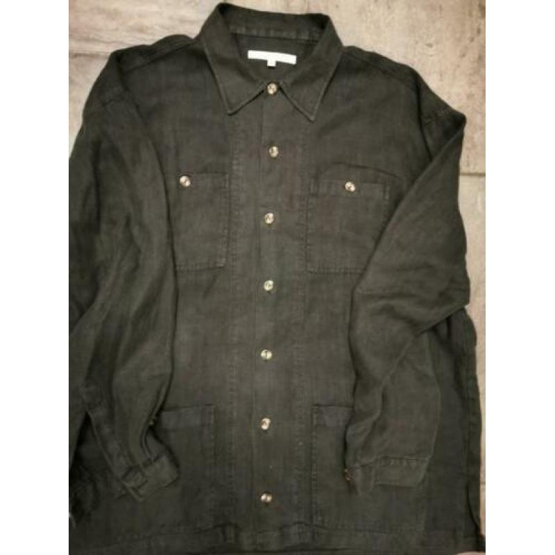 , zwarte blouse van het merk Haupt maat XL