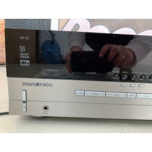 Harman Kardon AVR 130 Dolby Digital DTS AV Receiver Silber