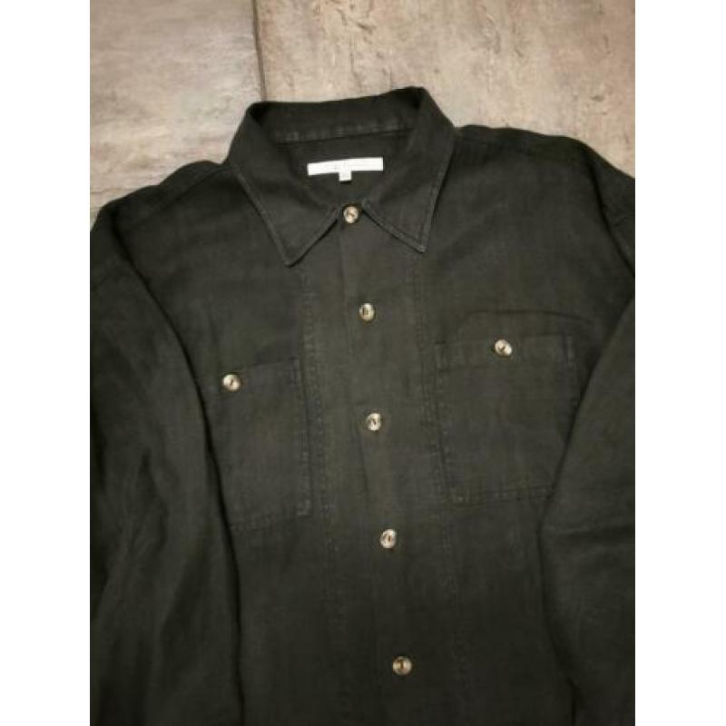 , zwarte blouse van het merk Haupt maat XL
