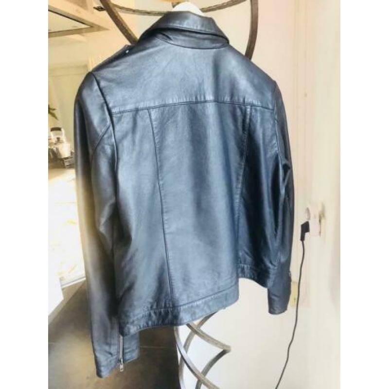 Selected Femme leren jasje, maat 40