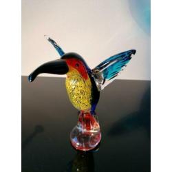 Italie Murano Vogel Kolibrie diverse kleuren