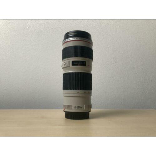 Canon EF 70-200mm f/4L USM en B+W F-Pro UV-filter