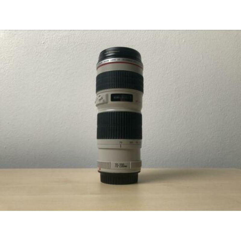 Canon EF 70-200mm f/4L USM en B+W F-Pro UV-filter