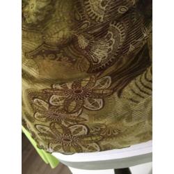 Steps tule vestje en Expresso top set maat L lime groen L