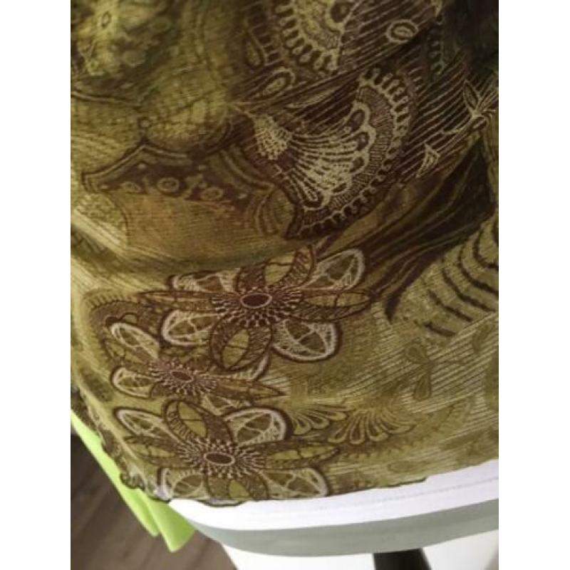 Steps tule vestje en Expresso top set maat L lime groen L