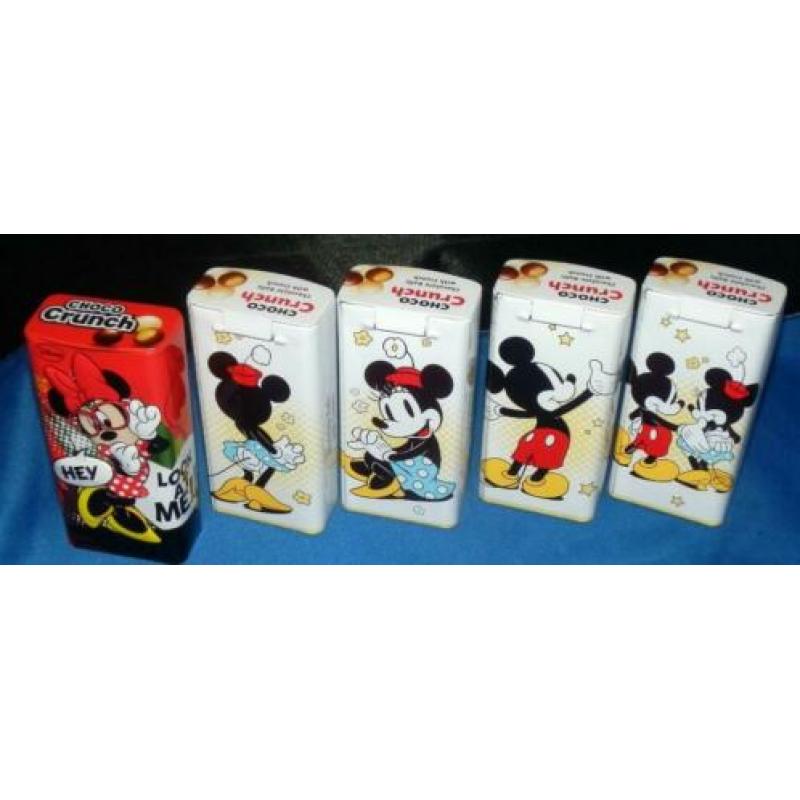 6 blikjes van disney --- mickey en minnie mouse