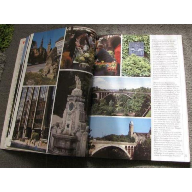 5 leuke boekjes over Luxemburg met foto`s , kaarten enz