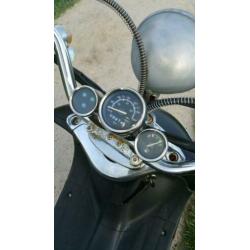 Retro snorscooter