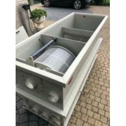 Zelfreinigende Trommelfilters , Combi filters Bio filters ed