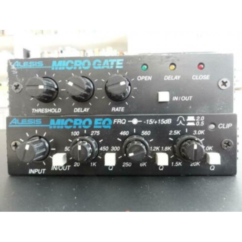 Alesis micro eq (equalizer) en micro noise gate
