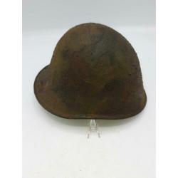 Duits/Nederlandse beute camo helm wo2