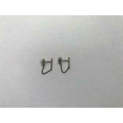ZIlveren bar chain ear jackets