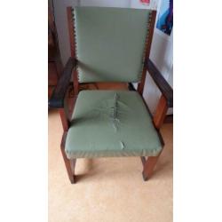 2 oude stoelen jaren '50 Opknap project!