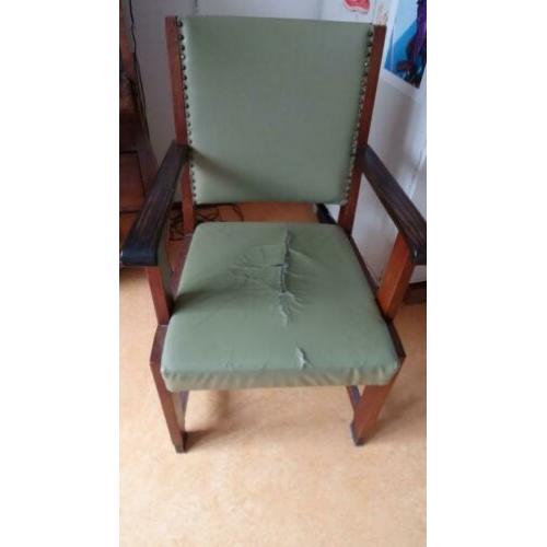 2 oude stoelen jaren '50 Opknap project!
