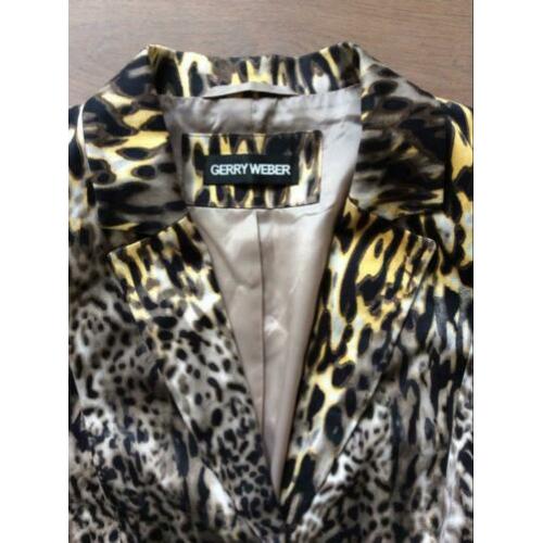 Z.G.A.N Gerry weber jasje maat L. Tijgerprint dierenprint