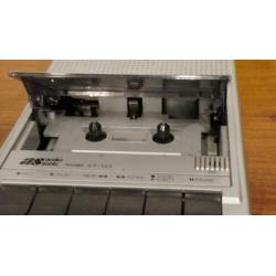 Vintage AudioSonic CT-123 Cassette Tape Recorder