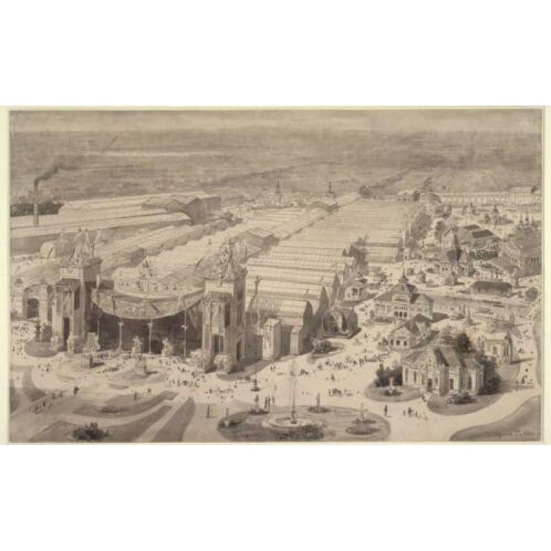 Amsterdam wereld tentoonstelling 1883