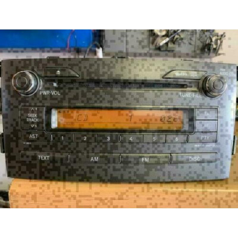 Toyota auris radio