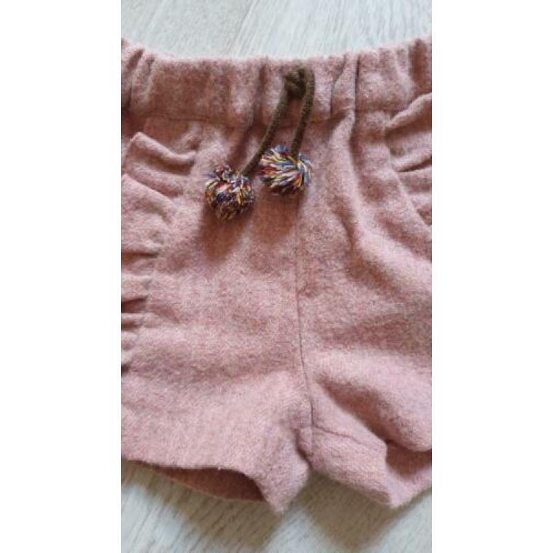 Lief oud roze broekje Zara mt 86 ZGAN