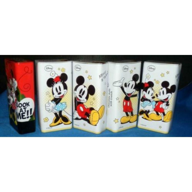6 blikjes van disney --- mickey en minnie mouse