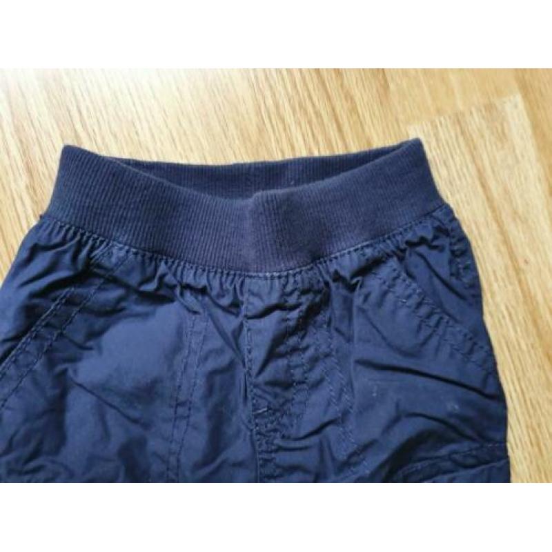 HEMA donkerblauw broekje maat 62 Jongen