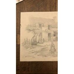 Oude tekening