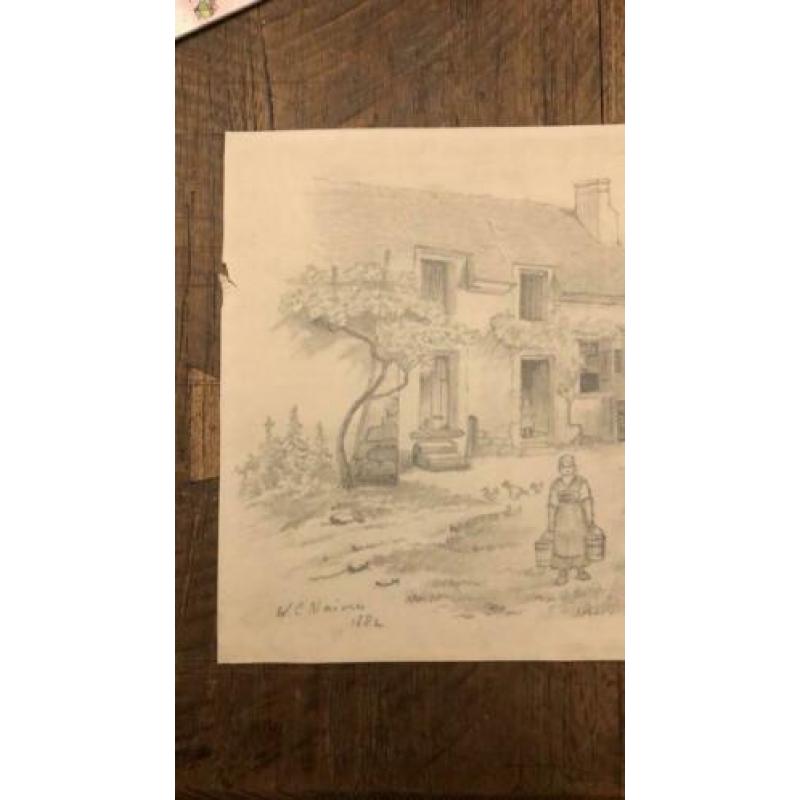 Oude tekening