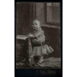 Carte de Visite - 3 zusjes of jonge moeder met 2 kindjes.