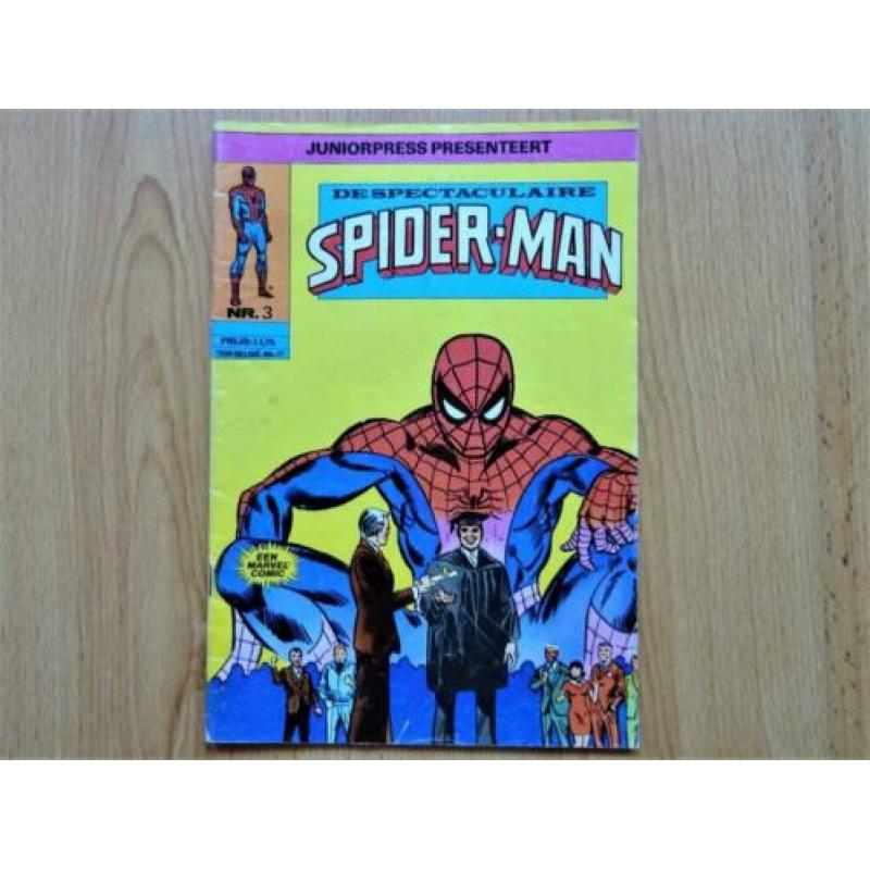 Spiderman nr. 3 spider, spider in de pan.