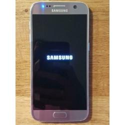 Samsung Galaxy S7 zilver incl hoesjes