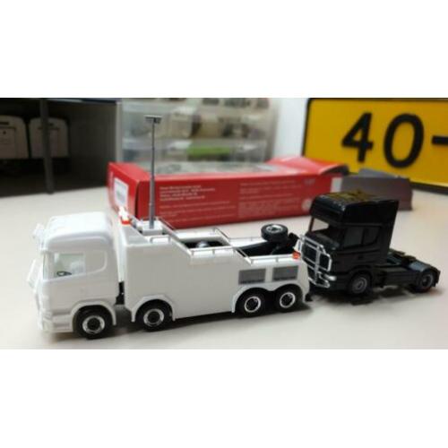 Herpa scania R V8 bergingstruck EMPL nieuw