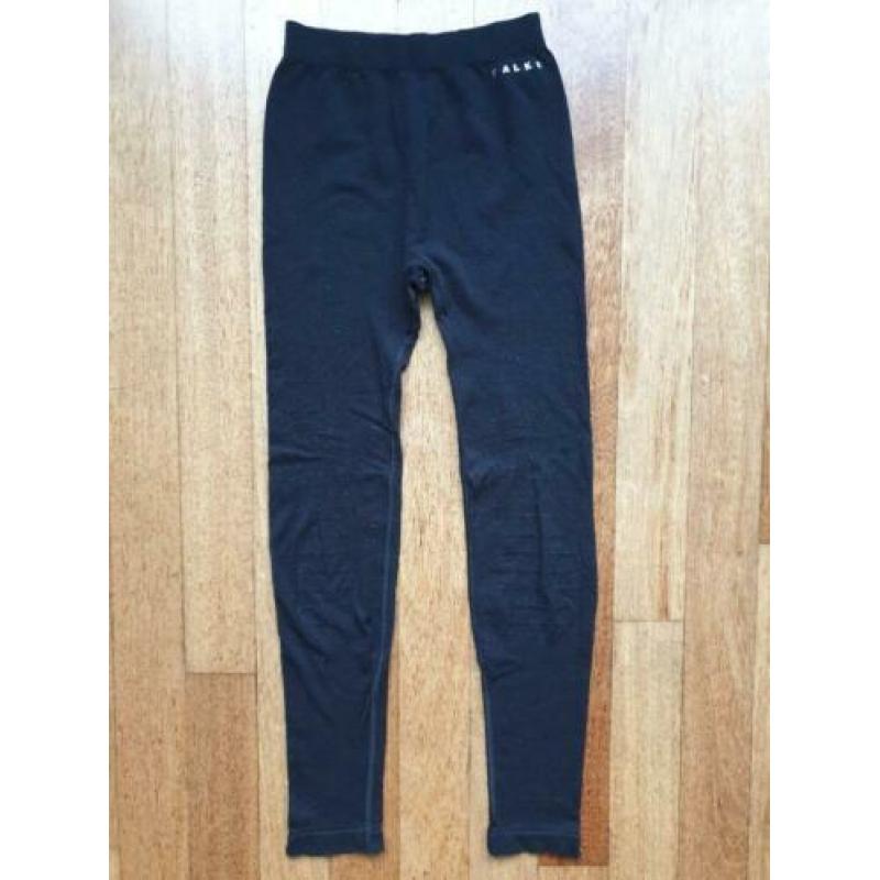 Falke thermobroek, zwart, maat 152