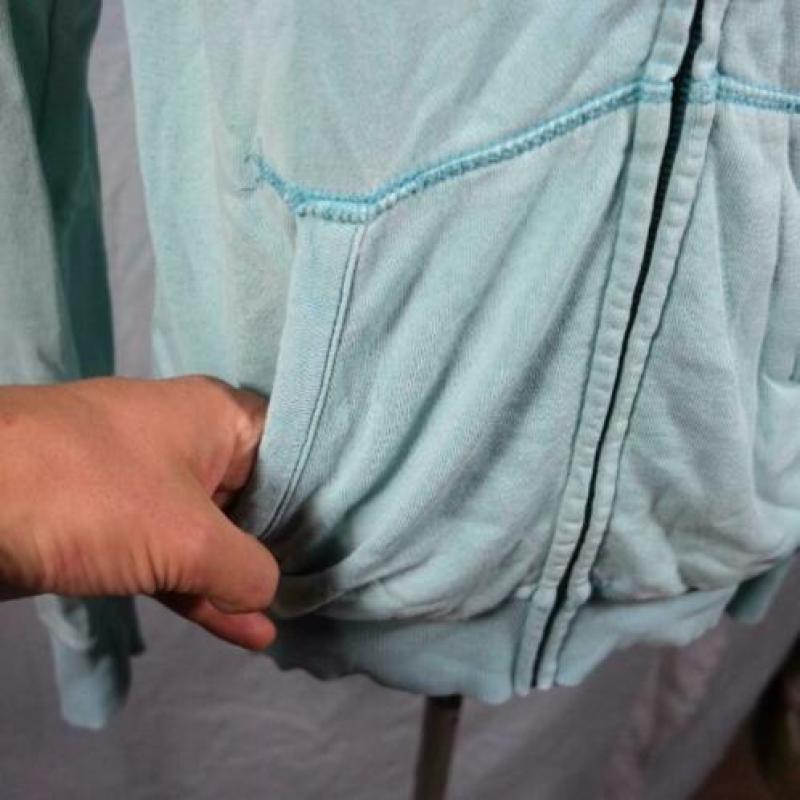 Blauw damesvest.Mt XS.Merk America Today
