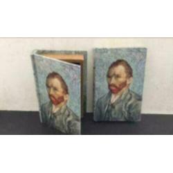 7 x opbergdoos/boek afbeelding van "v. Gogh, Parijs, London"