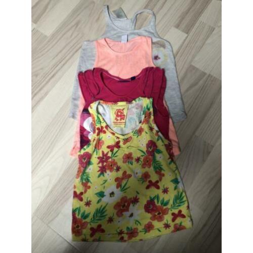 t shirts .maat 116 (4 stuks)