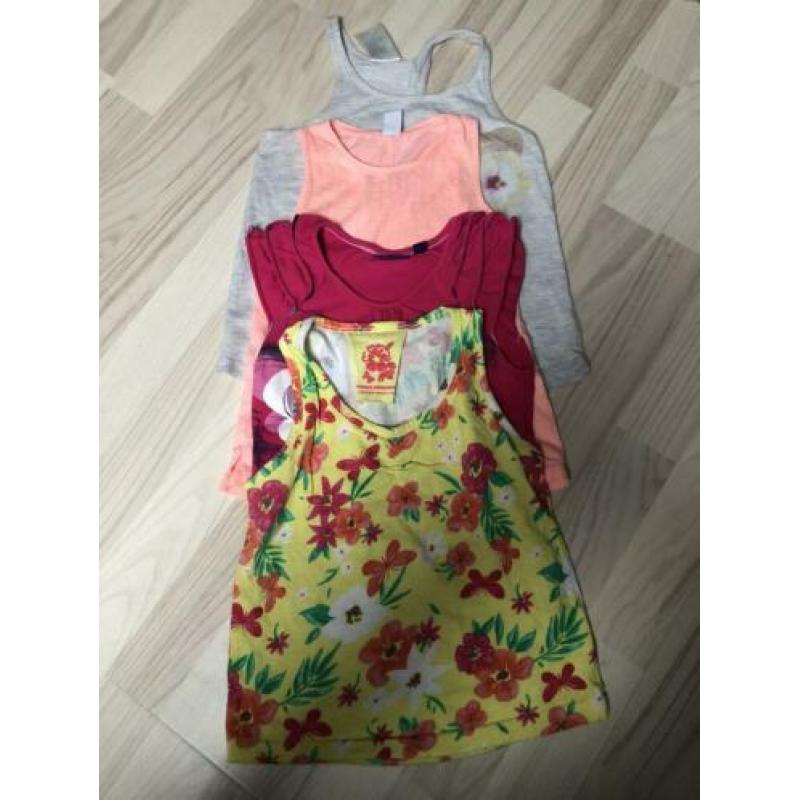 t shirts .maat 116 (4 stuks)