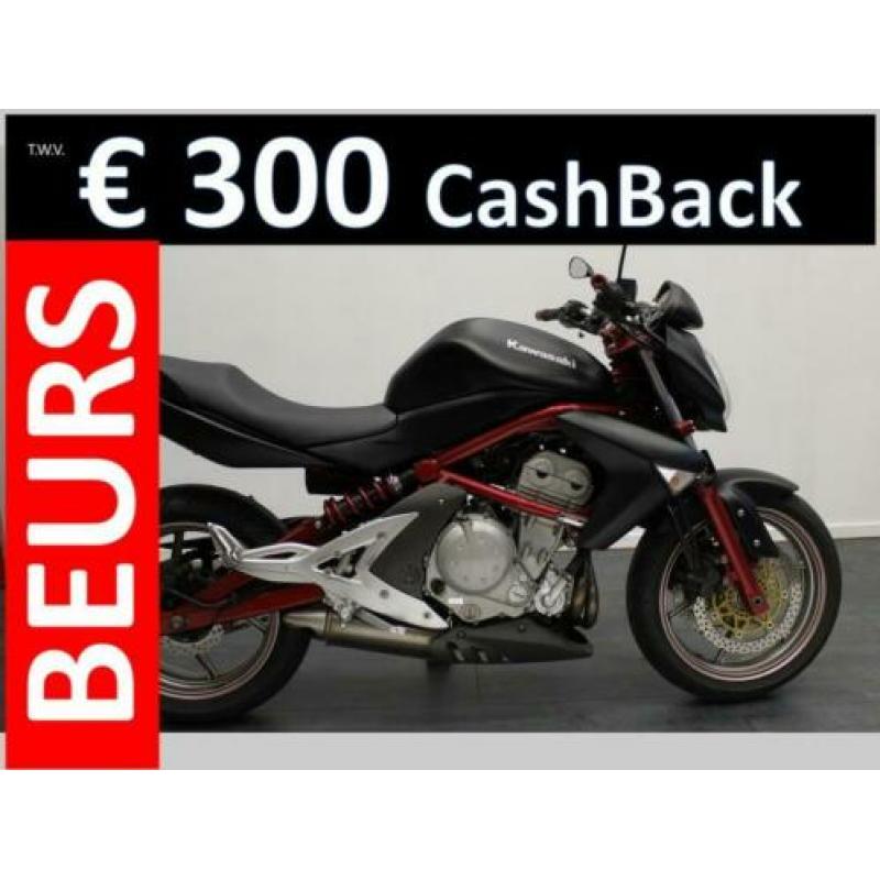 KAWASAKI ER 6 N ABS (bj 2006) ER6N Mat Zwart ER6 35kw A2 mog