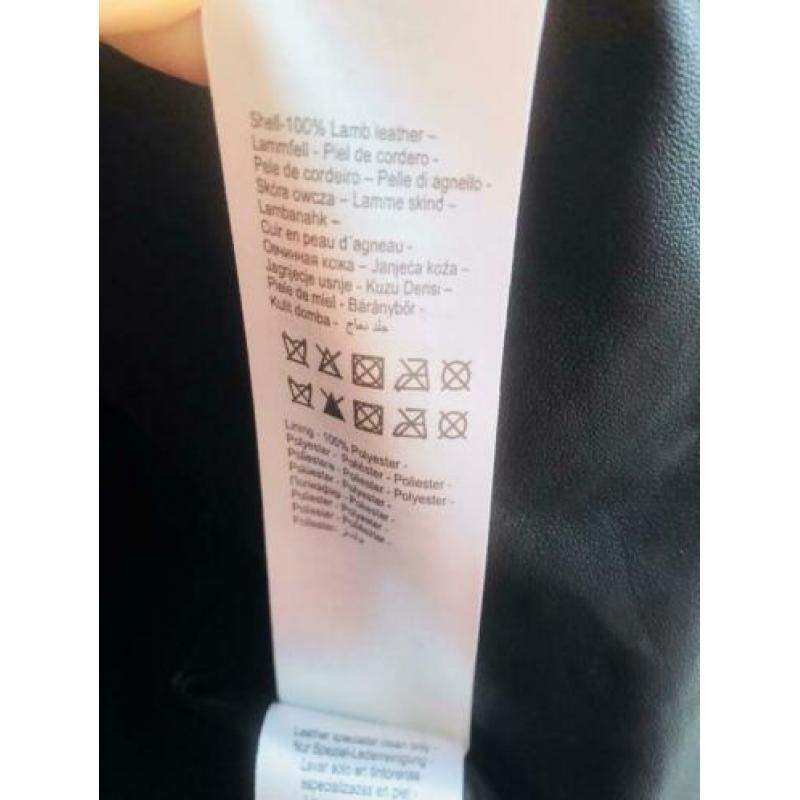 Selected Femme leren jasje, maat 40