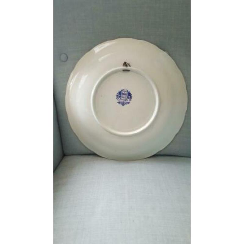 Oud Delfts blauw wandbord (39 cm)