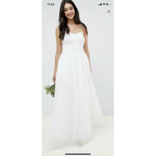Nieuwe trouwjurk bruidsjurk asos