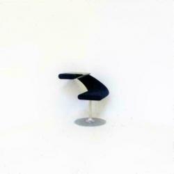 1x Blå Station innovation c fauteuil draaibaar kobalt blauw