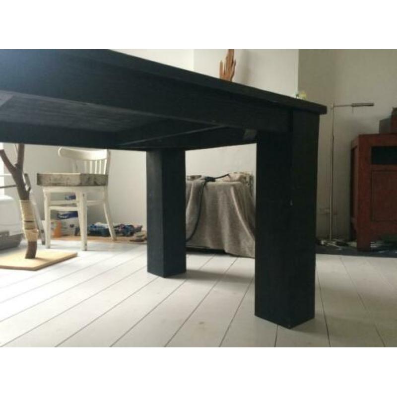 Massief houten eetkamertafel/eettafel